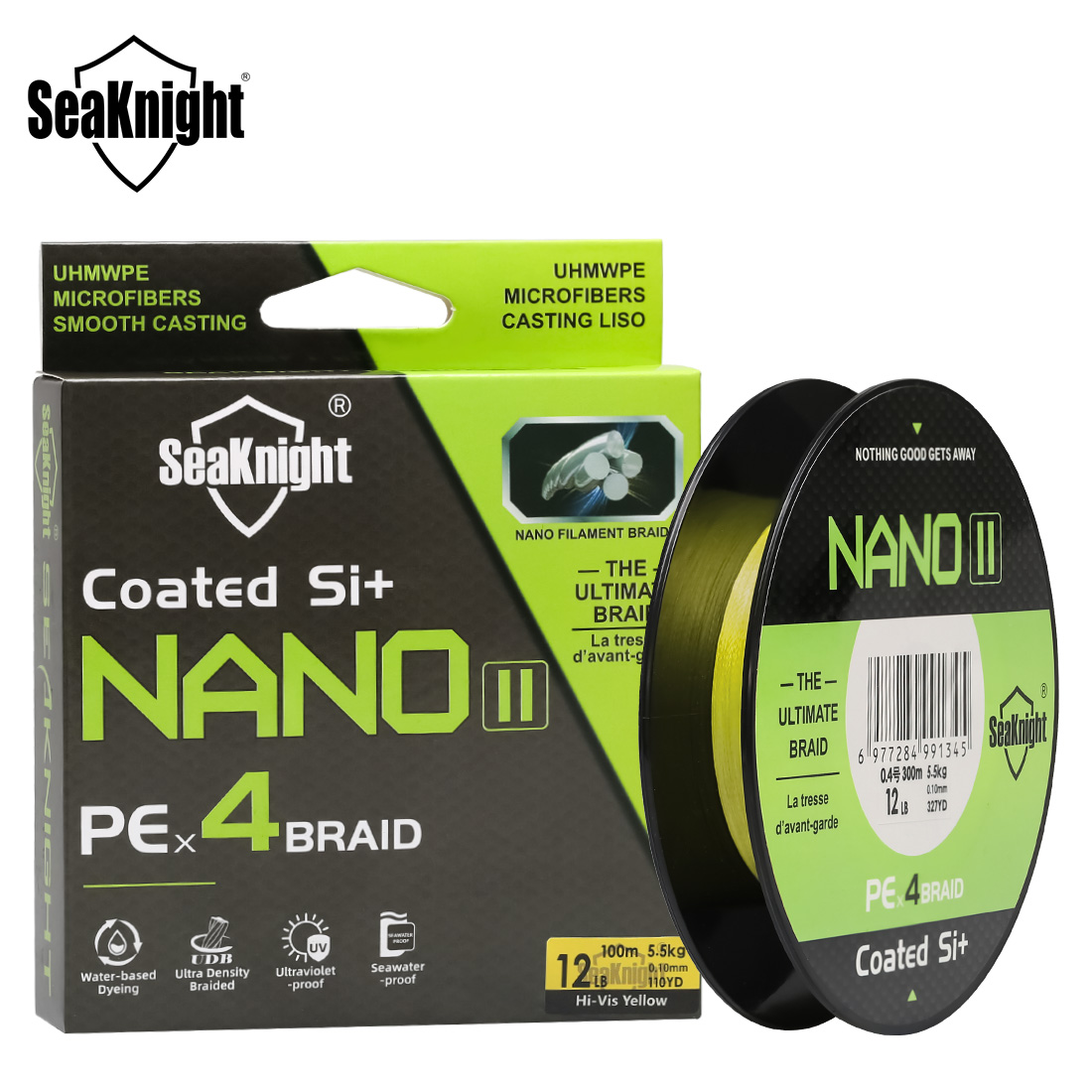Copolymer Line - 2024 SEAKNIGHT New NANO II 100M/300M