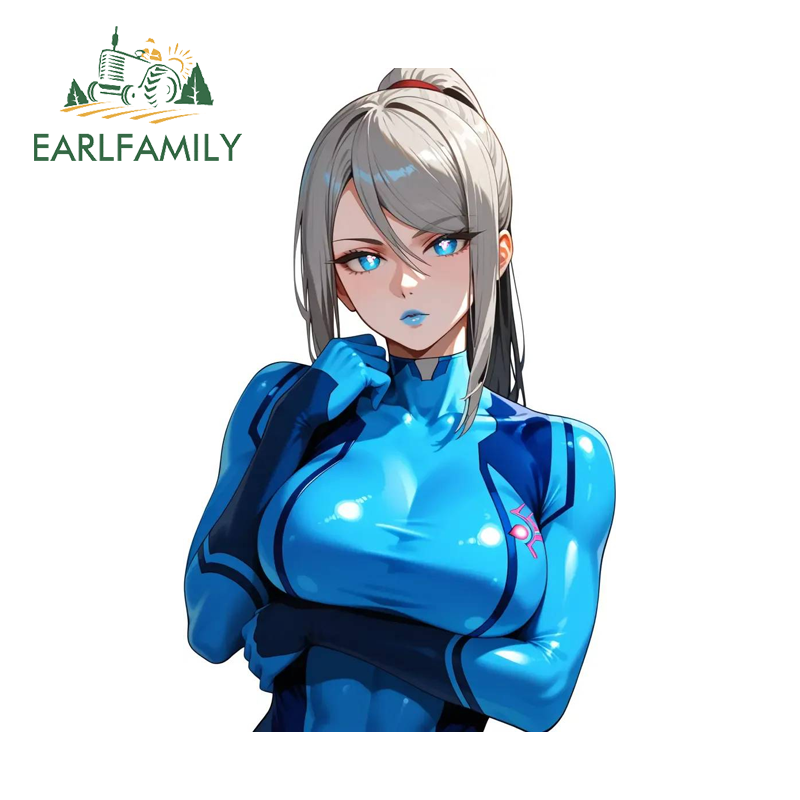 Fishing Line Box - EARLFAMILY Samus Aran Personality Creative Stickers