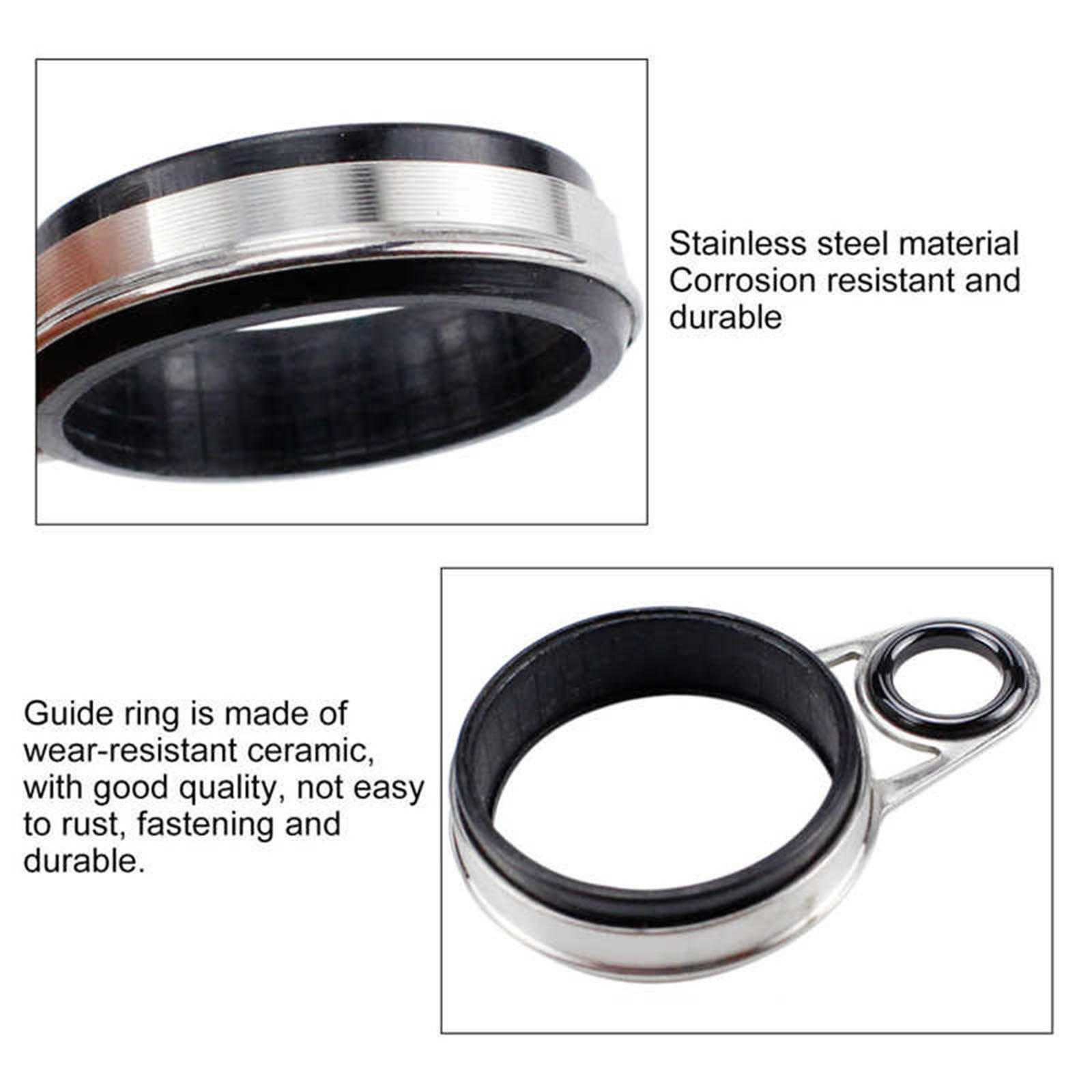 Ice Fishing Line - Fishing Rod Guide Rings Stainless Steel