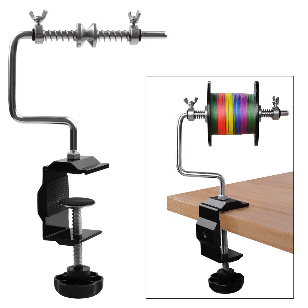 Fishing Line Dispenser - Protable Fishing Line Winder with Clamp-Adjustable