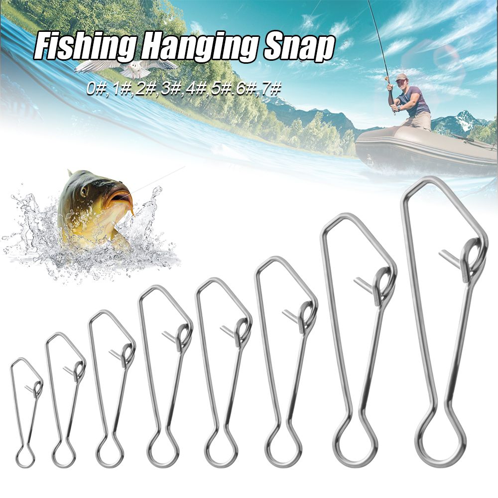 50pcs/pack Fast Clip Lock Fish - огляд і ціна Saltwater Line