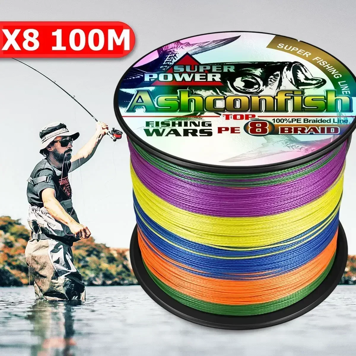 Ashconfish X8 Upgrade Braid Fi - огляд і ціна Ice Fishing Line