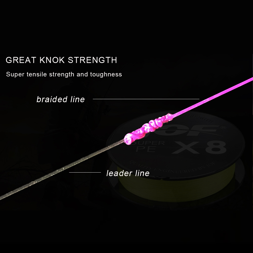 JOF Fishing Line 500M 300M 100 - огляд і ціна Leader Line