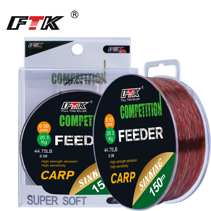 FTK  3D Invisible Carp Fishing - огляд і ціна Fluorocarbon Line