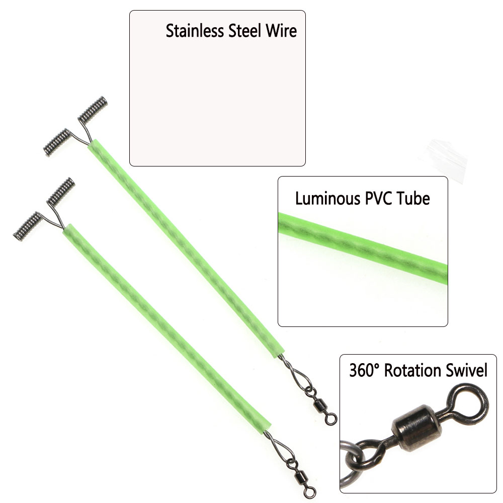 50pcs Stainless Steel Fishing  - огляд і ціна Leader Line