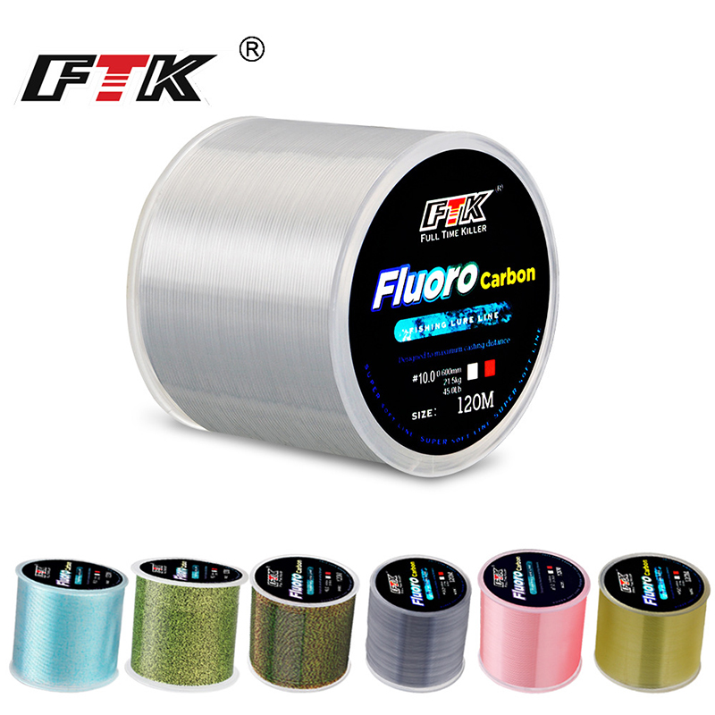 FTK 120m Fishing Line 0.2mm-0. - огляд і ціна Fluorocarbon Line