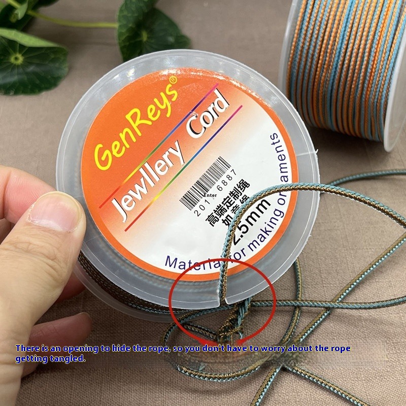 10m/Roll 2.5mm two-tone Color  - огляд і ціна Braided Line
