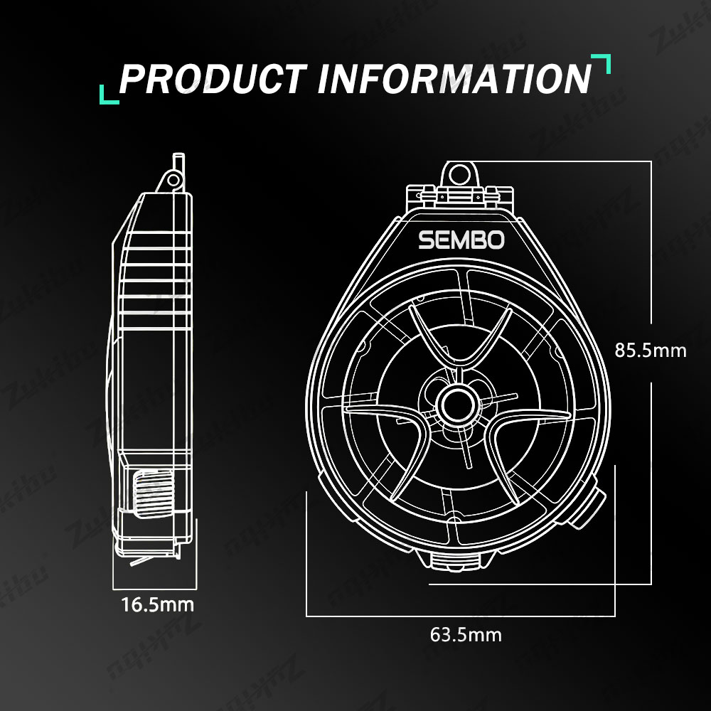 ZUKIBO Compact Line Storage Bo - огляд і ціна Freshwater Line