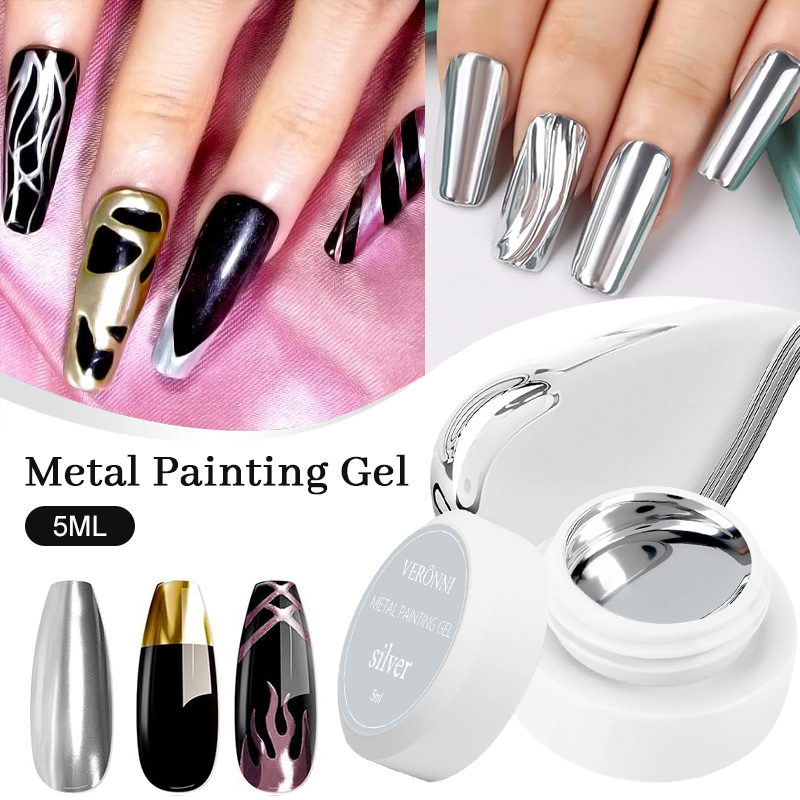 Metallic Painting Gel Chrome G - огляд і ціна Copolymer Line
