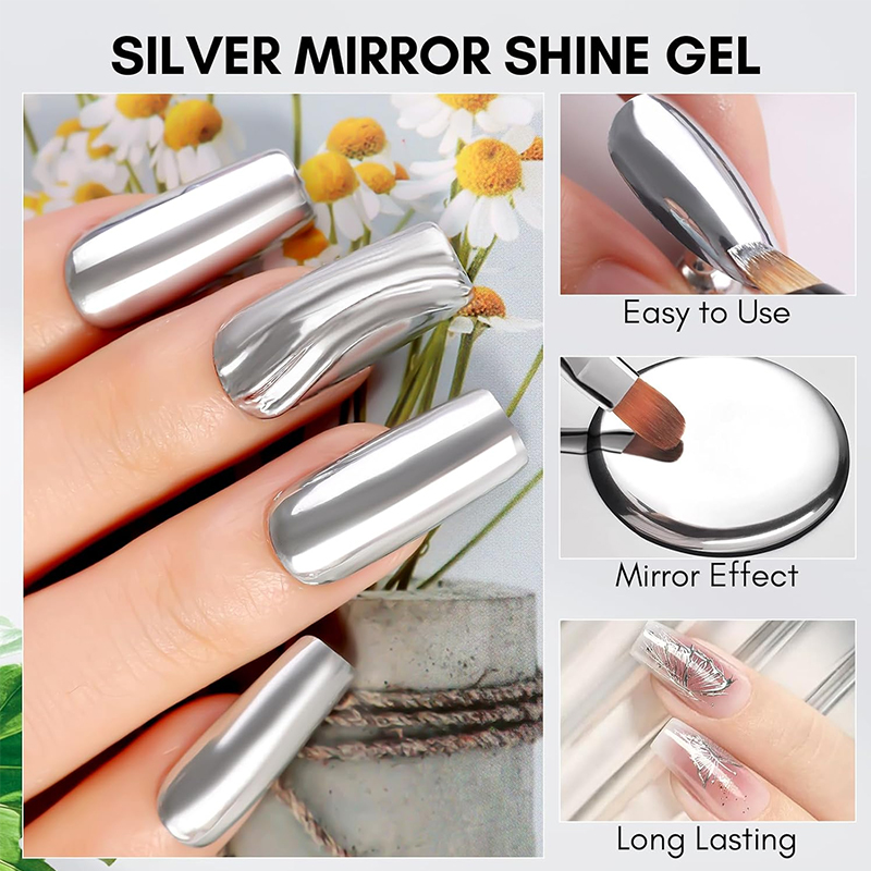 Metallic Painting Gel Chrome G - огляд і ціна Copolymer Line